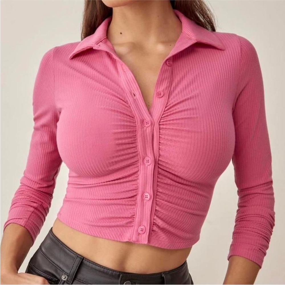 New Reformation Elin Top! Size small.